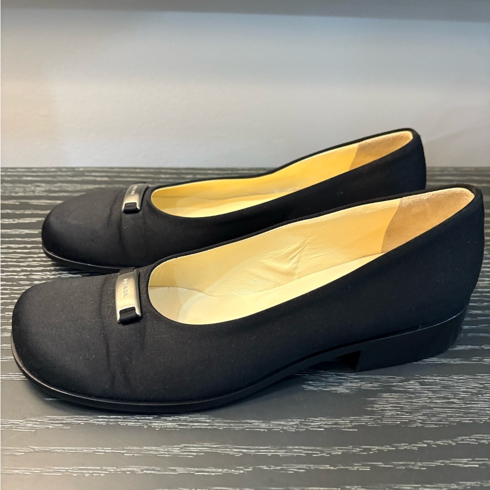 Prada Women's Black Loafers